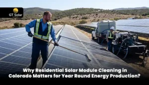 Why Residential Solar Module Cleaning in Colorado Matters for Year Round Energy Production?